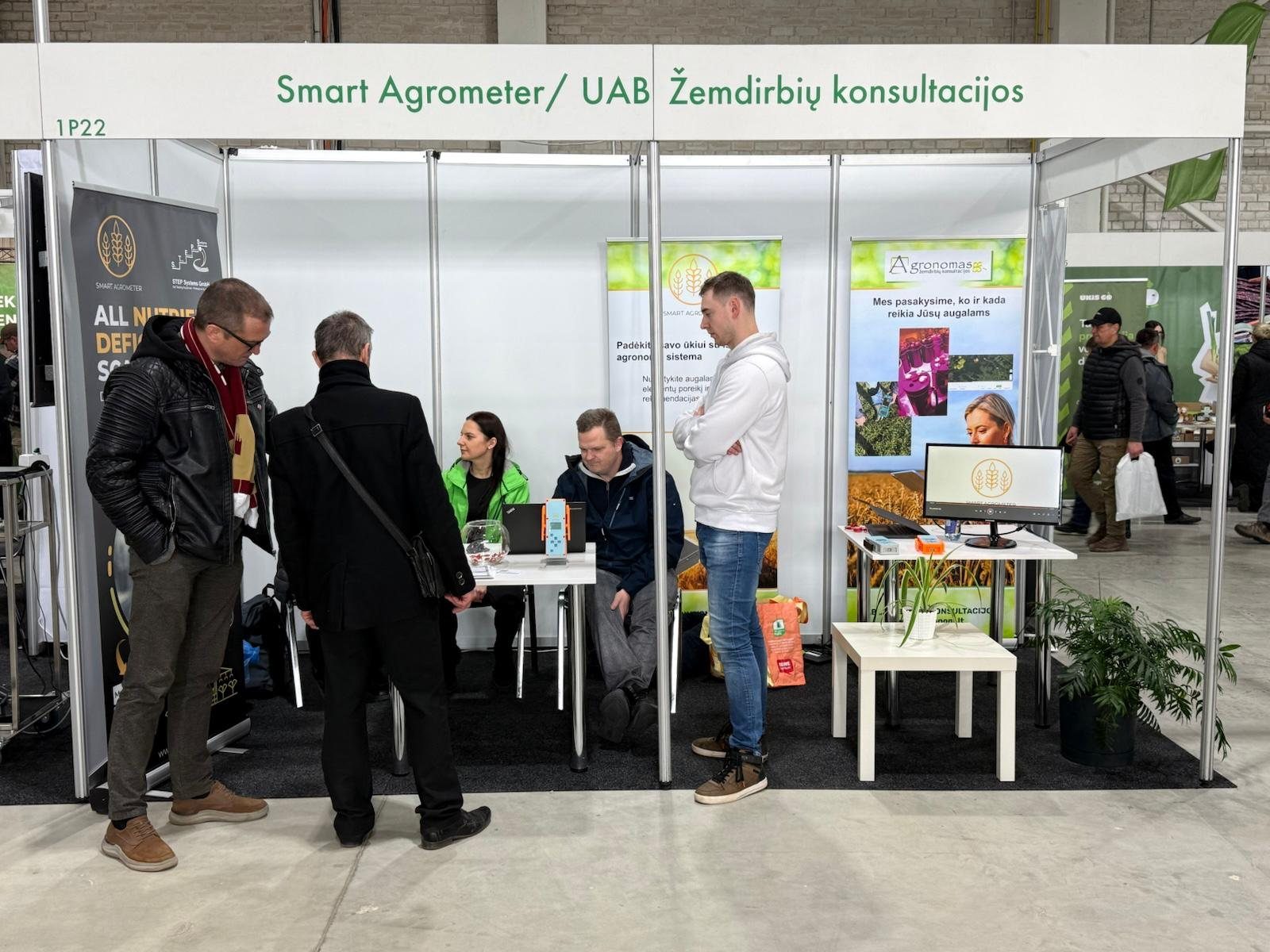 SmartAgrometeri stend näitusel „Ką pasėsi...” 2026